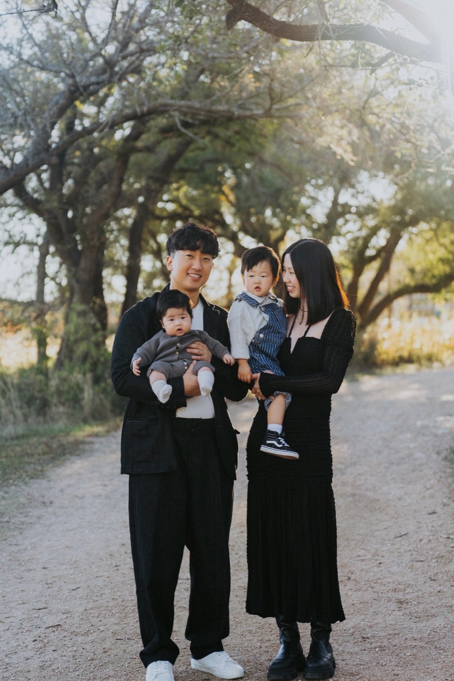 Jake Song with his family
